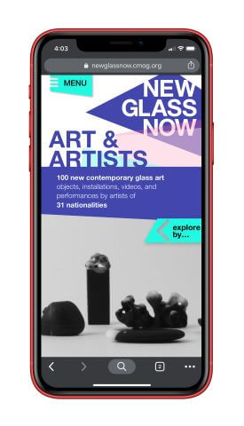 New Glass Now on an iPhone 11